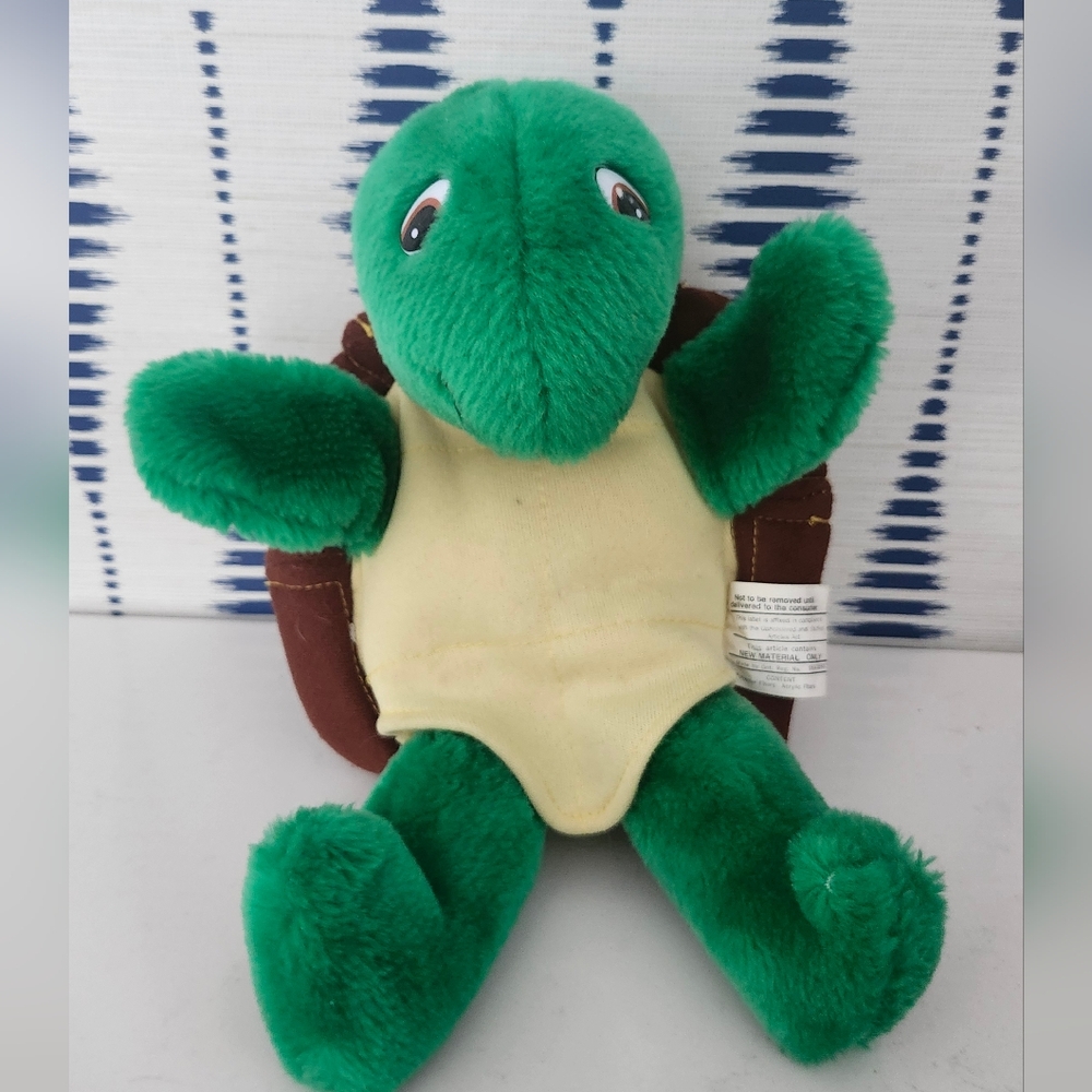 Vintage Franklin Turtle Hand Puppet